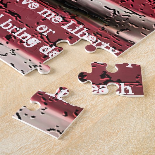 Tod oder Freiheit Puzzle (Seite)