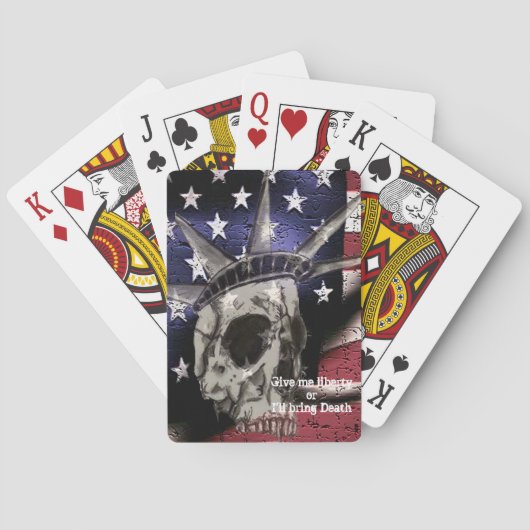 Tod oder Freiheit Spielkarten (Rückseite)