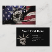 Tod oder Freiheit Visitenkarte (Vorne/Hinten)