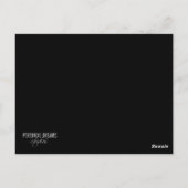 Tod Postkarte (Rückseite)