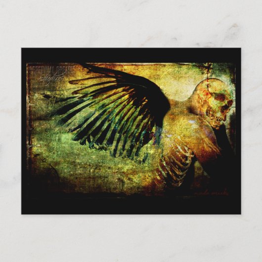 Tod Postkarte (Vorderseite)