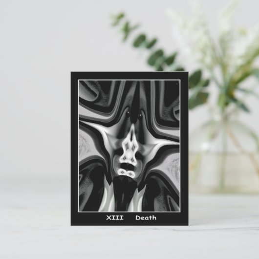 Tod Postkarte (Stehend Vorderseite)