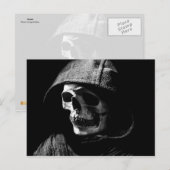 Tod Postkarte (Vorne/Hinten)