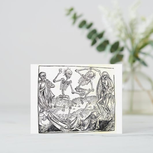 Tod Postkarte (Stehend Vorderseite)