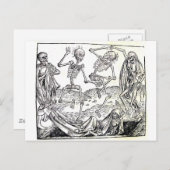 Tod Postkarte (Vorne/Hinten)