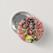 Tod steht ihr - Schlangen-und Schädel-Button Button (Vorne & Hinten)