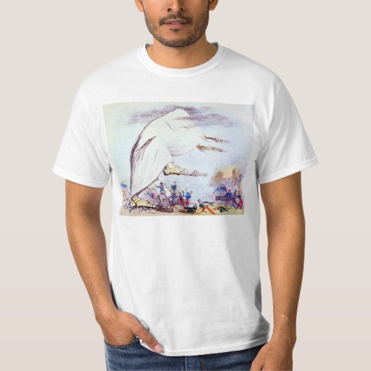 Tod trampelt allen T - Shirt (Vorderseite)