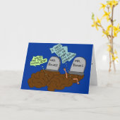 Tod tun uns Teil Karte (Gelbe Blume)