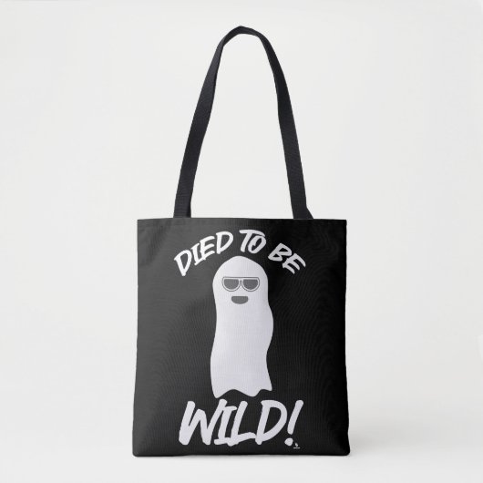 Tod, um Wild Funny Ghost Spirit Toon Tasche (Vorderseite)