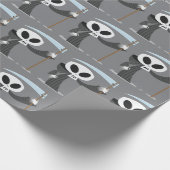 Tod - Umschlagpapier Geschenkpapier (Ecke)