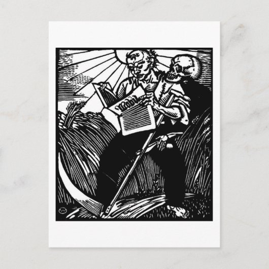 Tod und Bauer Postkarte (Vorderseite)