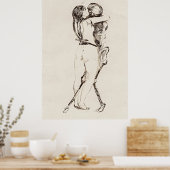 Tod und Frau: Munch's haunierende Elegance Poster (Küche)