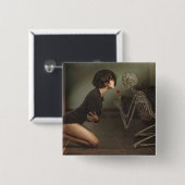 Tod und junge Frau Button (Vorne & Hinten)