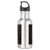 Tod und junge Frau Edelstahlflasche (Rückseite)