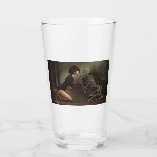 Tod und junge Frau Glas (Vorderseite)