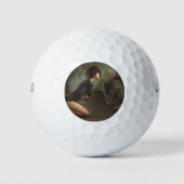 Tod und junge Frau Golfball (Vorderseite)