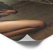 Tod und junge Frau Poster (Ecke)