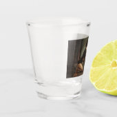 Tod und junge Frau Schnapsglas (Links)