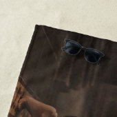 Tod und junge Frau Strandtuch (Beispiel)