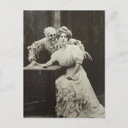 Tod und Jungfrau Postkarte (Vorderseite)