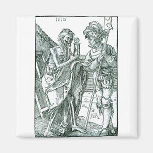 Tod und Landsknecht - Albrecht Durer - c1510 Magnet
