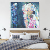 Tod und Leben, c.1911 (Öl auf Leinwand) Leinwanddruck (Insitu (Schlafzimmer))