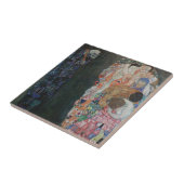Tod und Leben durch Gustav Klimt Vintager Jugendst Fliese (Seite)