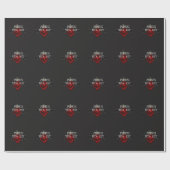 Tod und Leben Geschenkpapier (Flach)