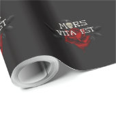 Tod und Leben Geschenkpapier (Rolleneckpunkt)