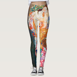 Tod und Leben, Gustav Klimt Leggings