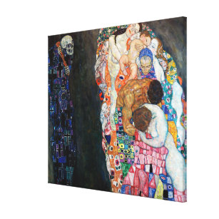 Tod und Leben   Gustav Klimt   Leinwanddruck