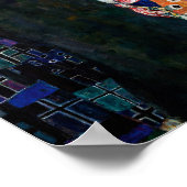 Tod und Leben | Gustav Klimt | Poster (Ecke)