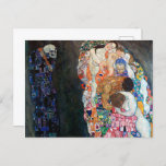 Tod und Leben | Gustav Klimt | Postkarte<br><div class="desc">Tod und Leben ist ein Gemälde von Gustav Klimt von 1901-15.</div>