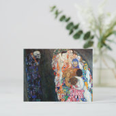 Tod und Leben | Gustav Klimt | Postkarte (Stehend Vorderseite)
