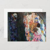 Tod und Leben | Gustav Klimt | Postkarte (Vorne/Hinten)