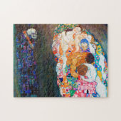 Tod und Leben, Gustav Klimt Puzzle (Horizontal)