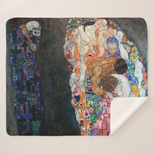 Tod und Leben   Gustav Klimt   Sherpadecke