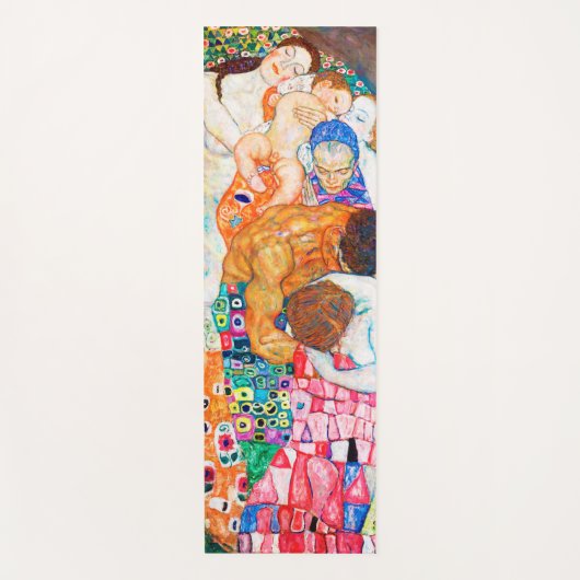 Tod und Leben, Gustav Klimt Yogamatte (Vorderseite)