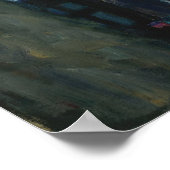 Tod und Leben von Gustav Klimt Poster (Ecke)