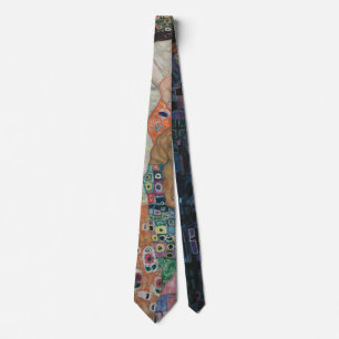 Tod und Leben von Gustav Klimt Vintage Art Nouveau Krawatte