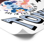 Tod und Leben Zunge Christlich Poster (Ecke)