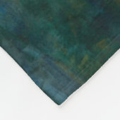 Tod und Lebensgeister Klimt Fleecedecke (Ecke)