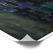 Tod und Lebensgeister Klimt Poster (Ecke)