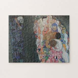 Tod und Lebensgeister Klimt Puzzle