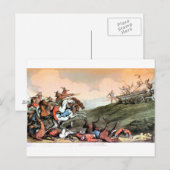 Tod und letzte Anklage Postkarte (Vorne/Hinten)