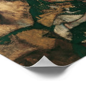 Tod und Maiden (Schiele 1915) Poster (Ecke)