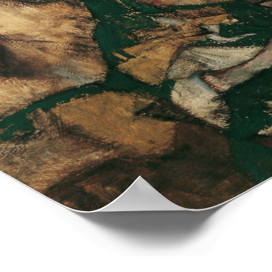 Tod und Maiden (Schiele 1915) Poster (Ecke)