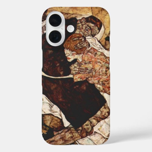 Tod und Maiden von Egon Schiele Case-Mate iPhone Hülle (Rückseite)