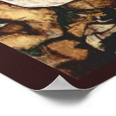 Tod und Maiden von Egon Schiele Poster (Ecke)