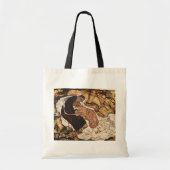Tod und Maiden von Egon Schiele Tragetasche (Vorne)